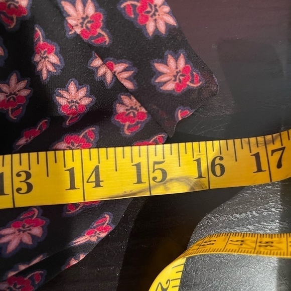 American Rag Women’s Small MIDI Floral Print Stretch Rouched Waist Flowy Dress - Picture 12 of 14